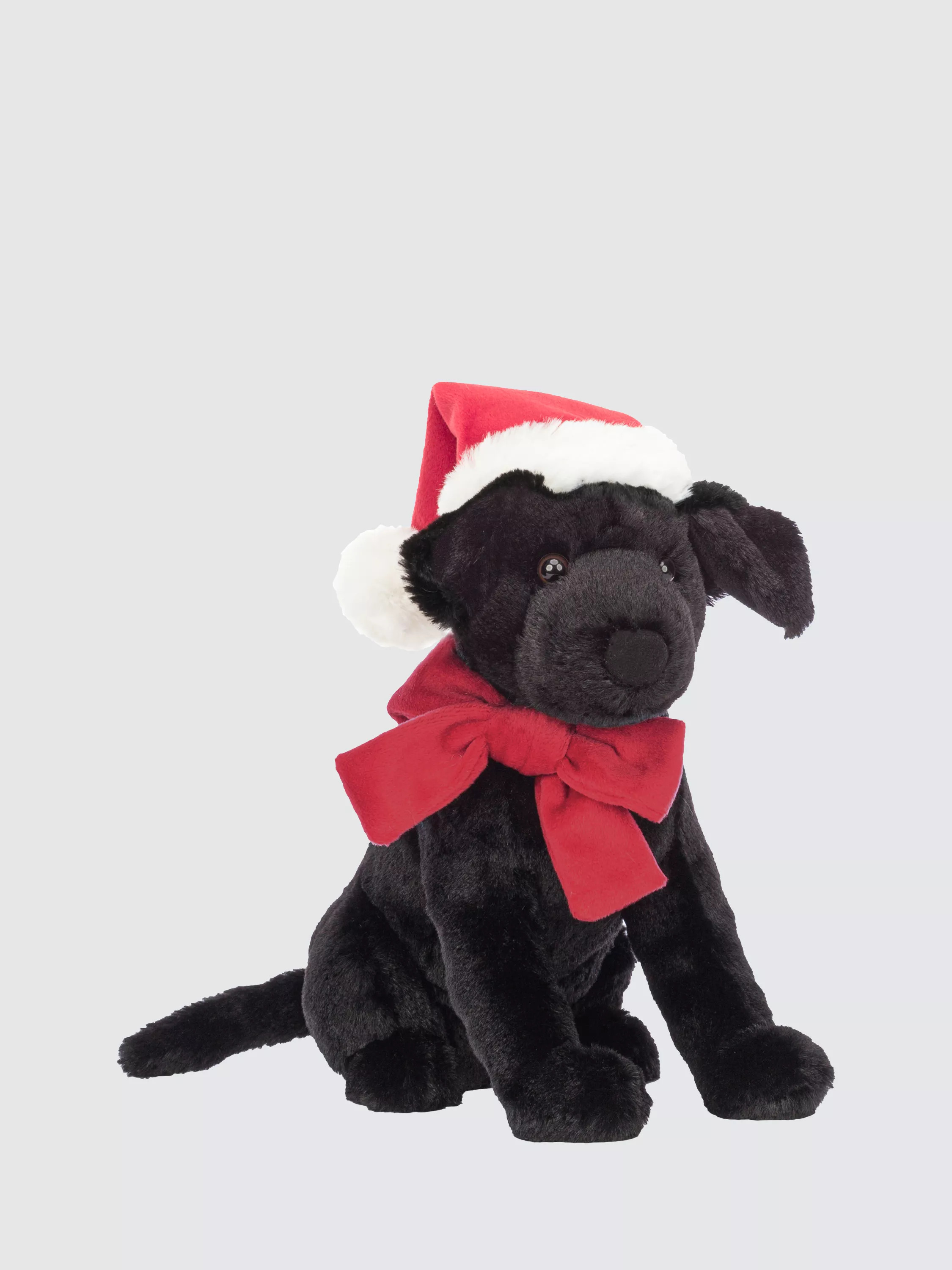 Jellycat Winter Warmer Pippa Black Labrador Soft Toy | John Lewis (UK)