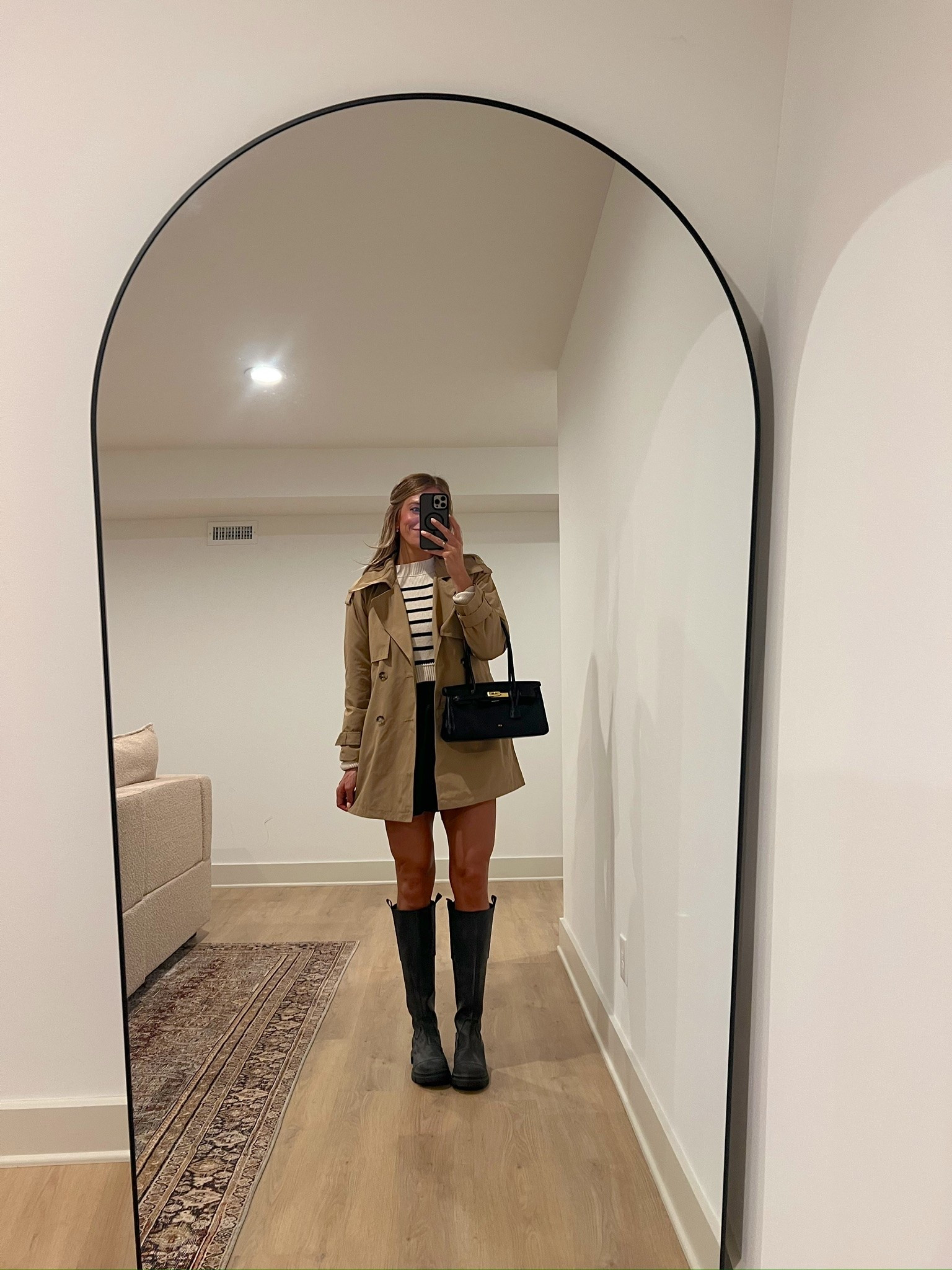 This look would be so cute for traveling in the UK! Perfect for those colder summer mornings. 

Sized up to a medium in the dress for length. It’s long torso friendly and has adjustable straps for extra length. Also a medium in the trench for layering.

#LTKActive #LTKTravel #LTKTall