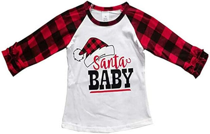 Toddler Girls Blouse Halloween Long Sleeve Printed Ruffles T-Shirt Tops Clothes Outfits | Amazon (US)