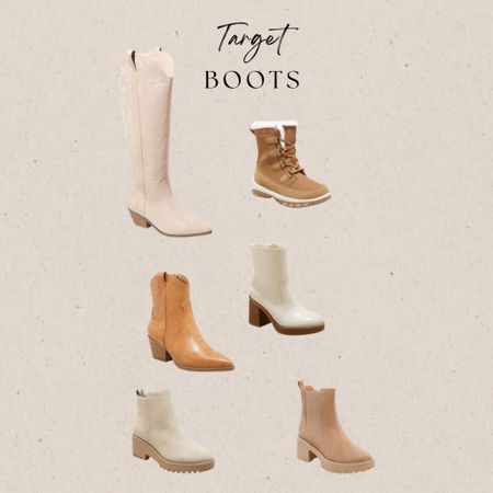 Target Boots 

#LTKfindsunder50 #LTKshoecrush #LTKfindsunder100