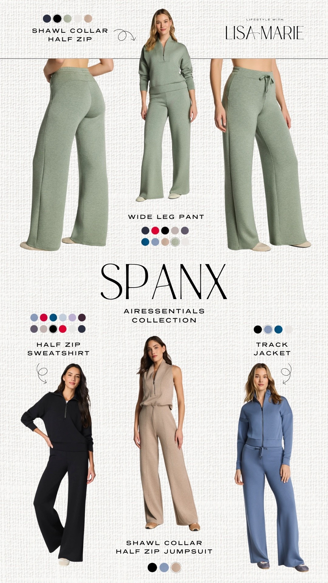 Spanx AirEssentials collection. Spanx loungewear. Spanx athleisure. Spring loungewear. Elevated casual outfits. Neutral loungewear. Travel wear. Workout wear. Matching sets. 

#LTKActive #LTKPetite #LTKootd