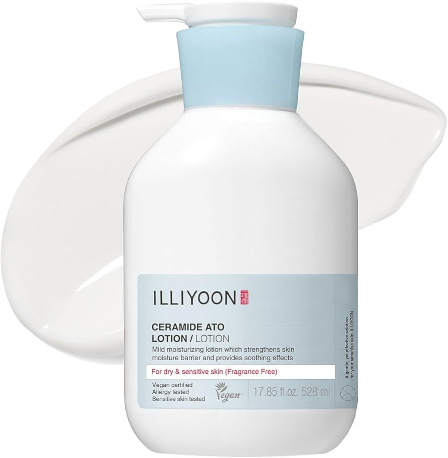 ILLIYOON Ceramide Ato Lotion 528ml(17.85oz) | Strengthening and restoring skin barrier with Soy C... | Amazon (UK)
