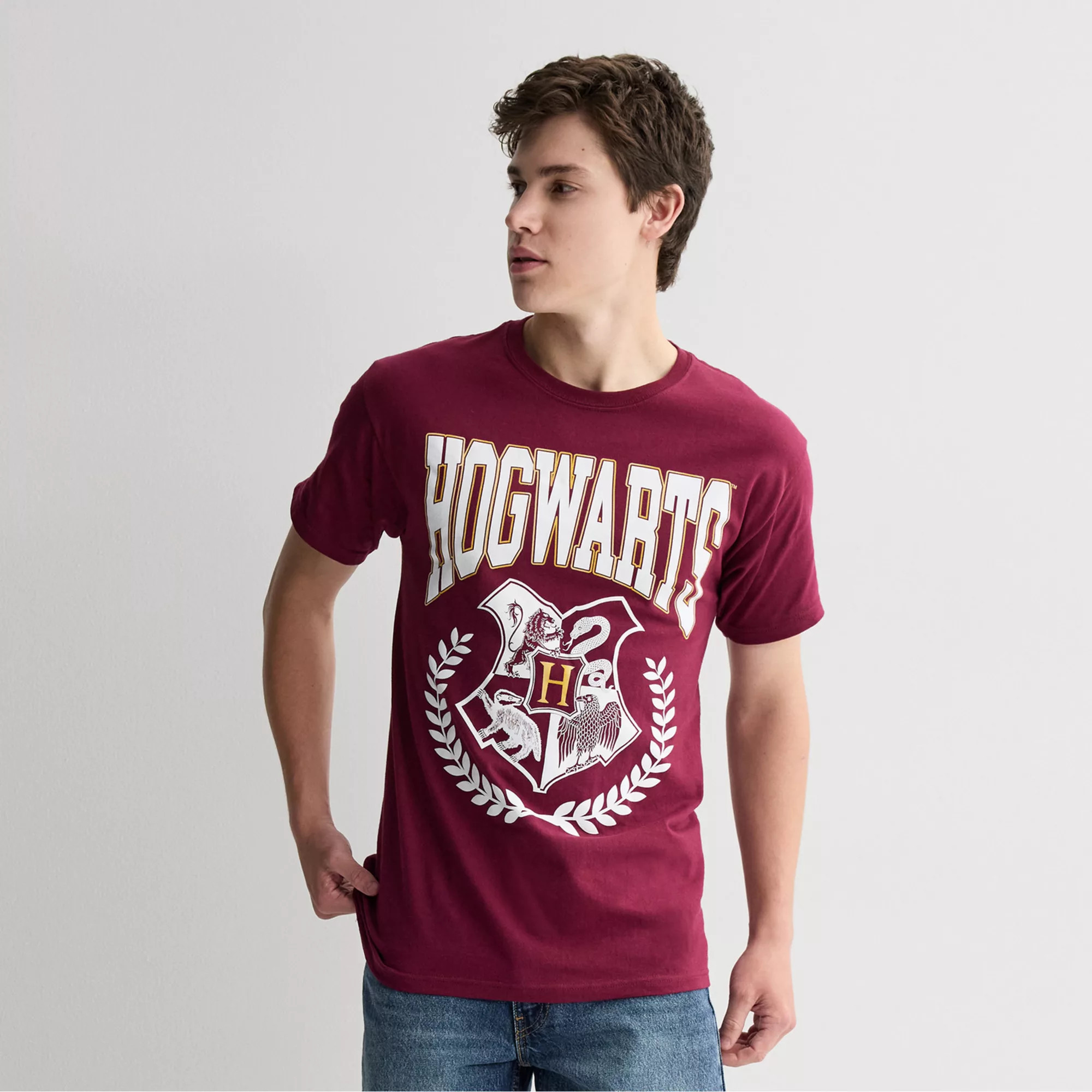 Men's Harry Potter Hogwarts School Crest Graphic Tee | Kohl's