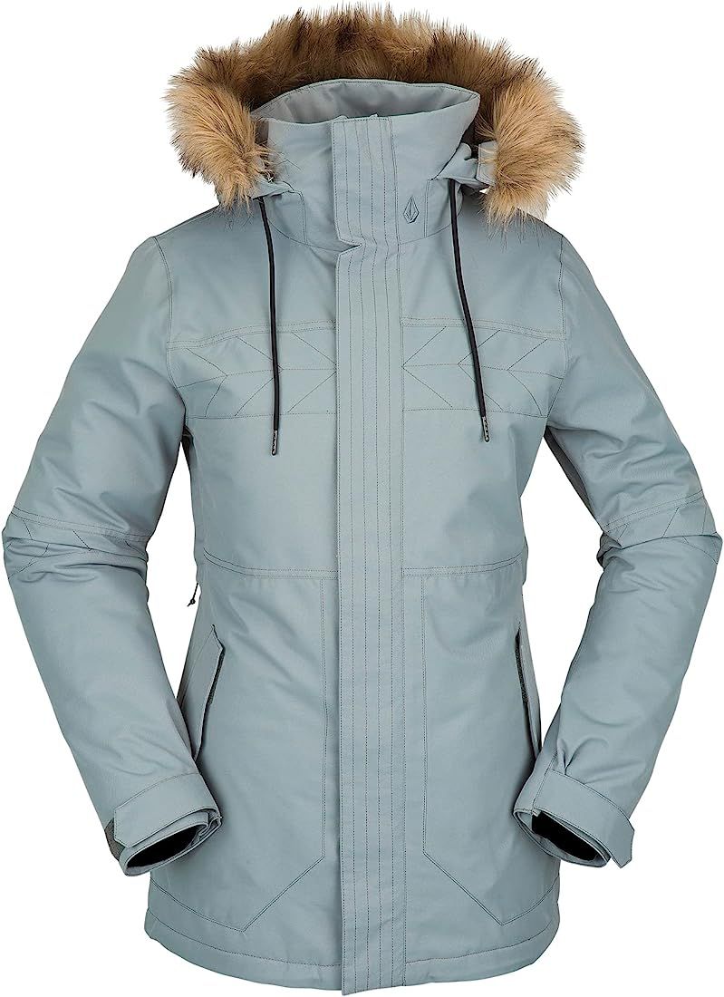 Volcom Women's Fawn Insulated Snowboard Ski Winter Hooded Jacket | Amazon (US)
