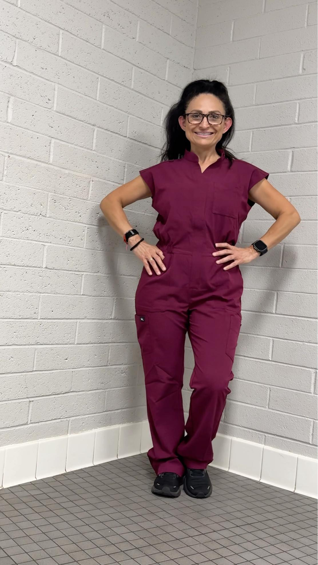 🩺 KOI Solis x Anja Women's 9-Pocket Jumpsuit!!  The material is lightweight, and soft to touch. This cute jumpsuit has 9 pockets for all of your essentials. ❤️

#LTKFindsUnder100 #LTKWorkwear #LTKStyleTip