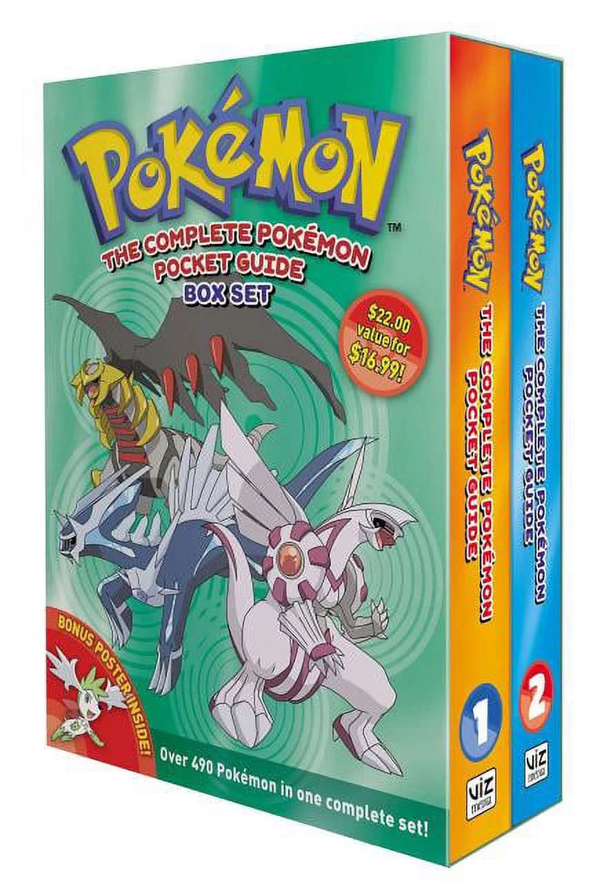 The Complete Pokémon Pocket Guide: The Complete Pokémon Pocket Guide Box Set (Paperback) | Walmart (US)