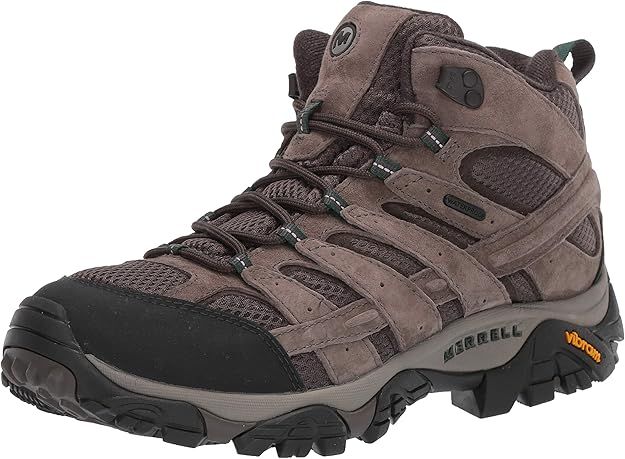 Merrell Men's Moab 2 Mid Waterproof Hiking Boot | Amazon (US)