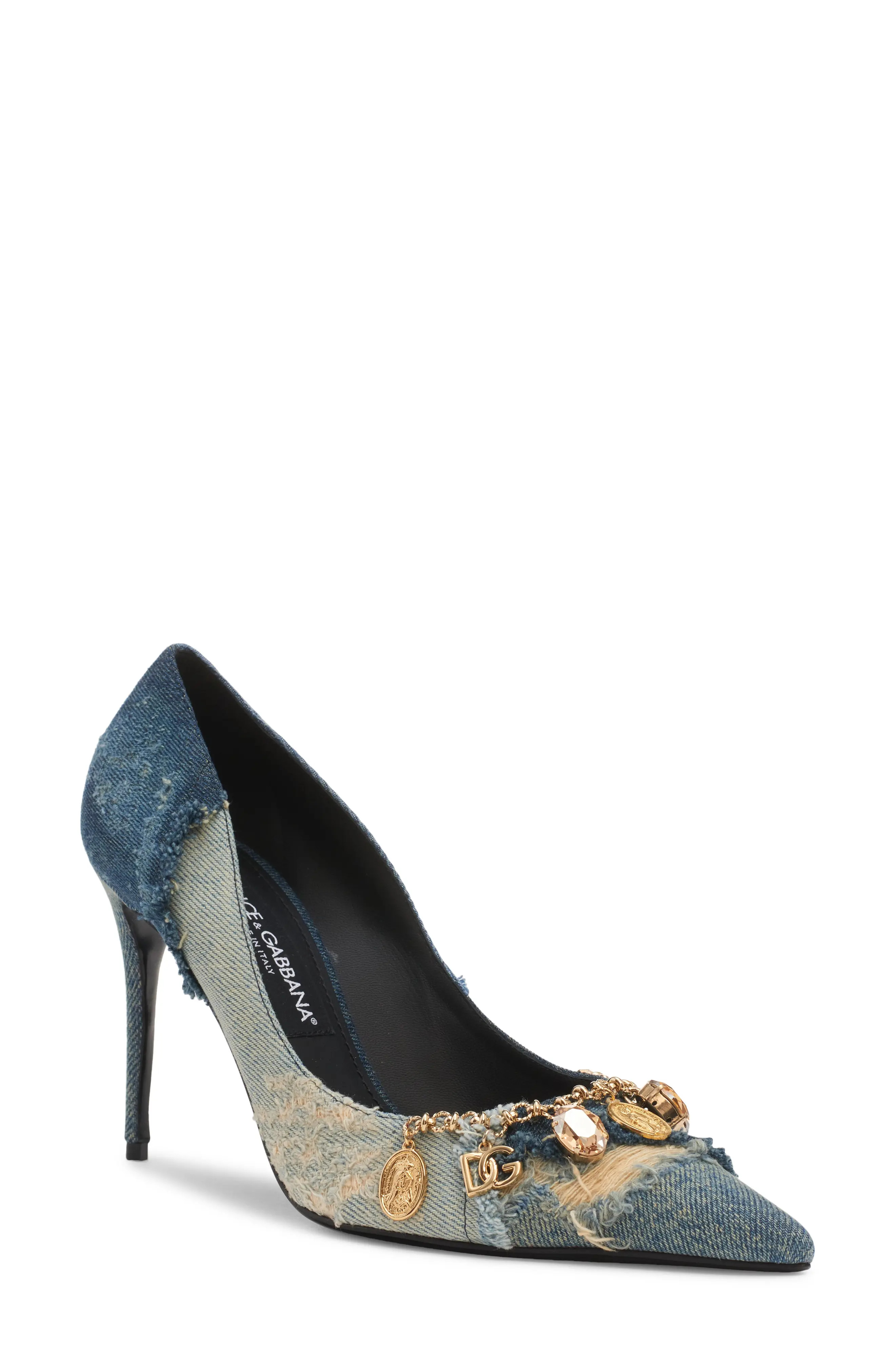 Charm Embellished Pointed Toe Pump (Women) | Nordstrom | Nordstrom