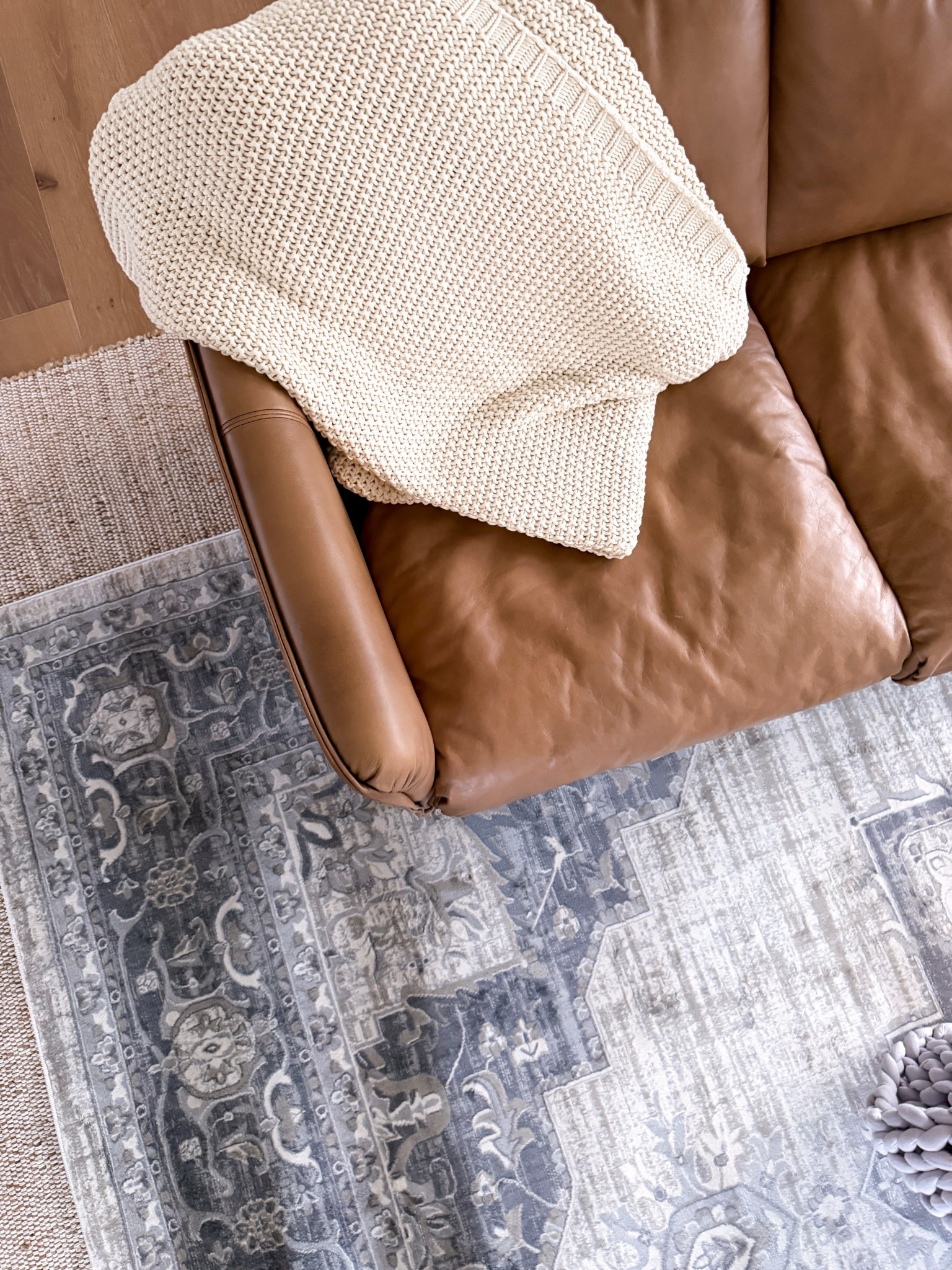Blanket, leather couch, rugs, Layered rugs , family room, living room

#LTKSeasonal #LTKFindsUnder50 #LTKHome
