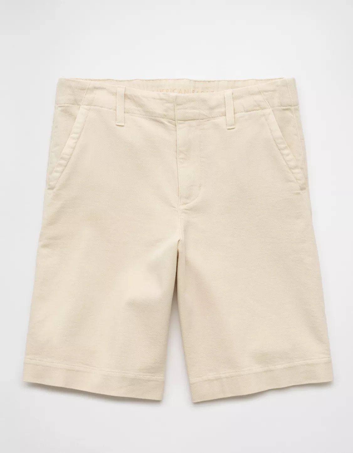 AE 11" Stretch High-Waisted Trouser Short | American Eagle Outfitters (US & CA)
