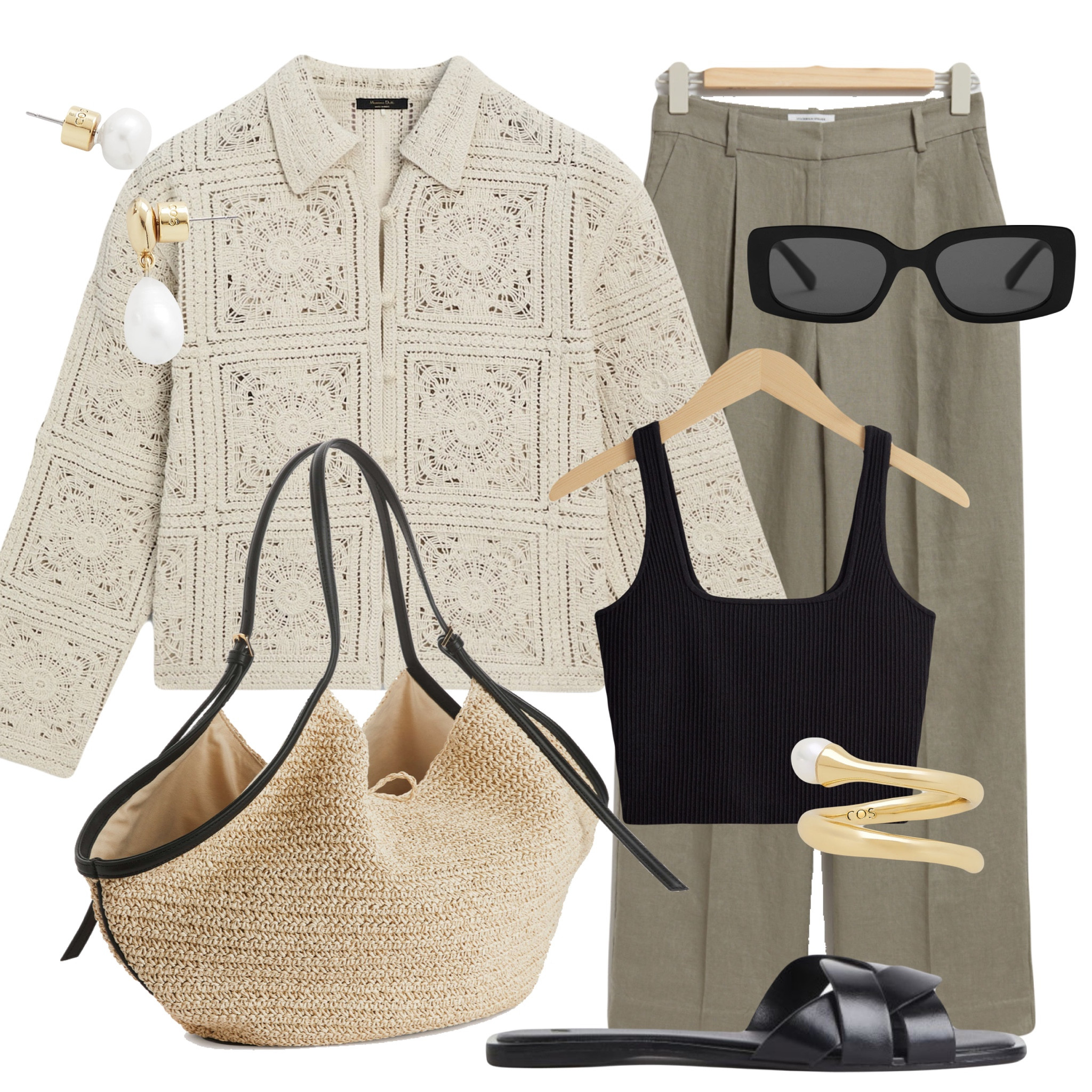 Crochet jacket styled with linen pants for an easy everyday spring-summer look 🖤 

Tags: Crochet jacket styled with linen pants for an easy everyday spring-summer look 🖤 

#LTKsummer #LTKspring #LTKstyletip