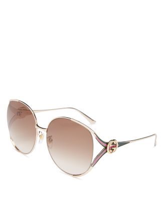 Round Sunglasses, 63mm | Bloomingdale's (US)