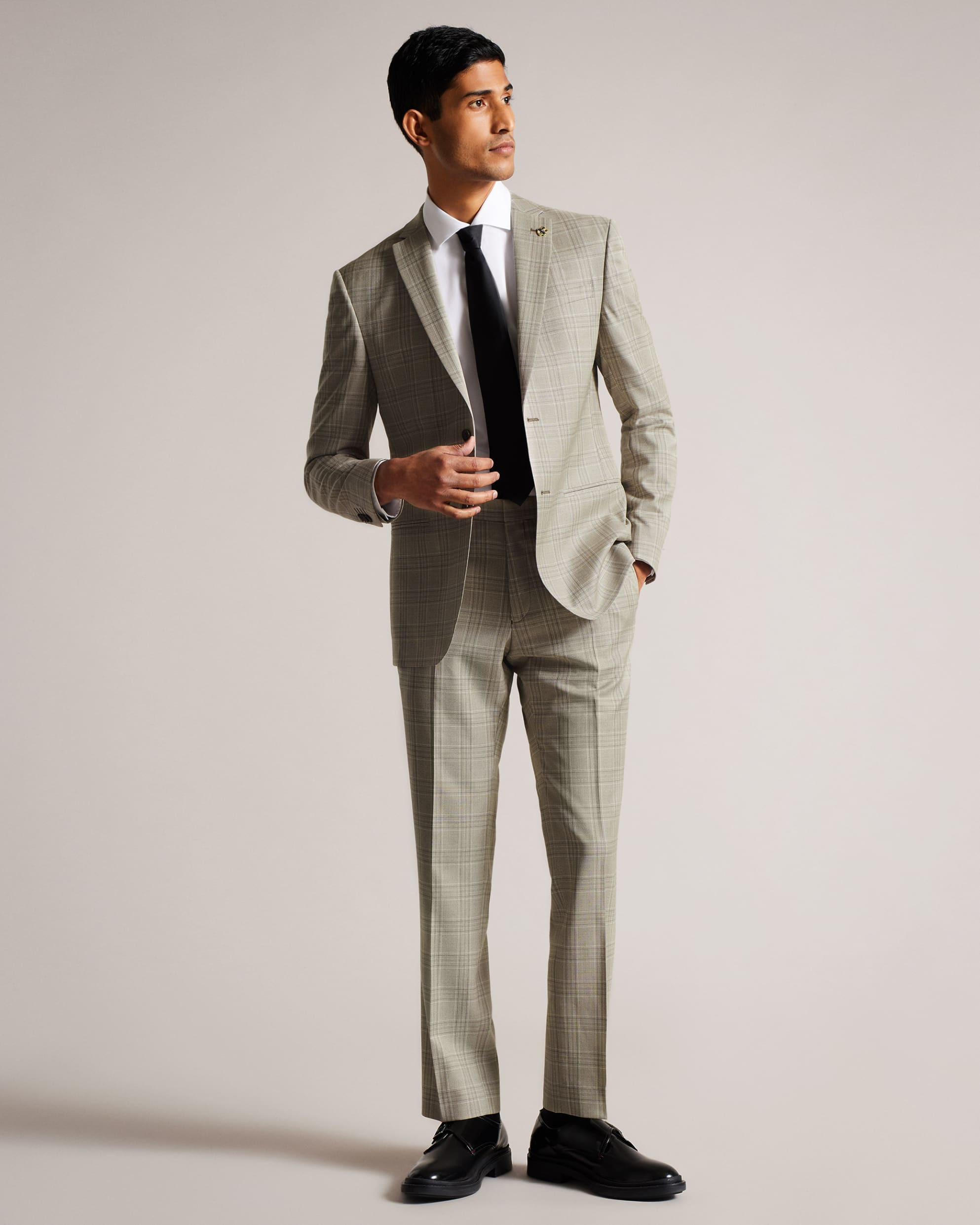 Wool Check Suit Jacket | Ted Baker (UK)