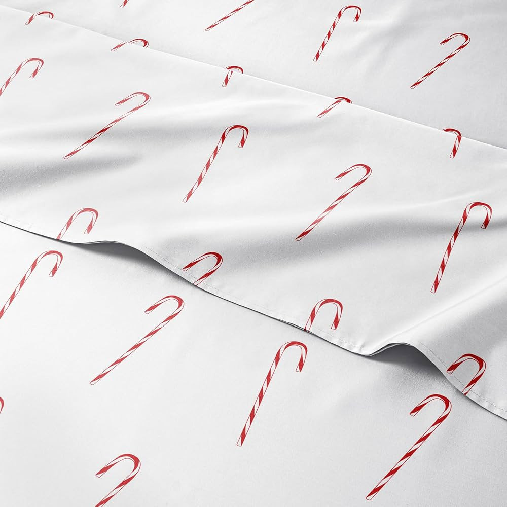 Twin Christmas Sheets - 3 Piece Deep Pocket Christmas Sheet Set - Soft & Wrinkle Free - Easy Care... | Amazon (US)