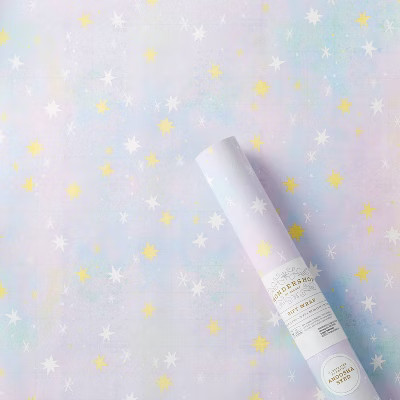 25 sq ft Anoosha Syed Stars Gift Wrap - Wondershop™ | Target