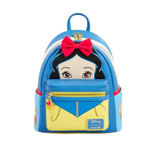 Loungefly Disney Snow White and the Seven Dwarfs Cosplay Womens Double Strap Shoulder Bag Purse | Amazon (US)