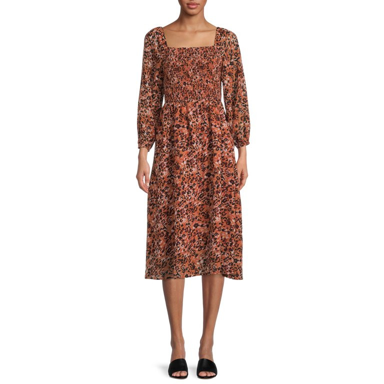 Beachlunchlounge Women's Khaleesi Square Neck Dress | Walmart (US)