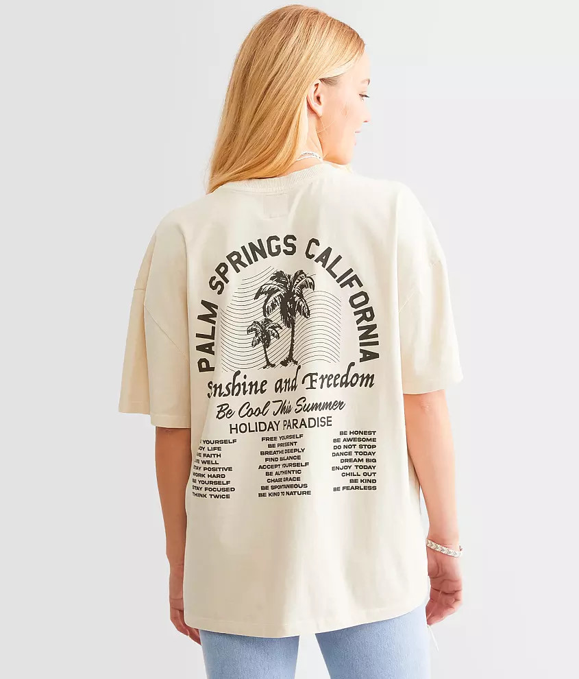 Palm Springs California Oversized T-Shirt | Buckle
