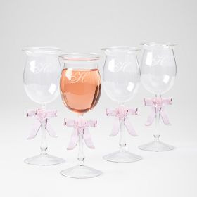 Bow Wine Glasses, Set of 4 | Mark and Graham