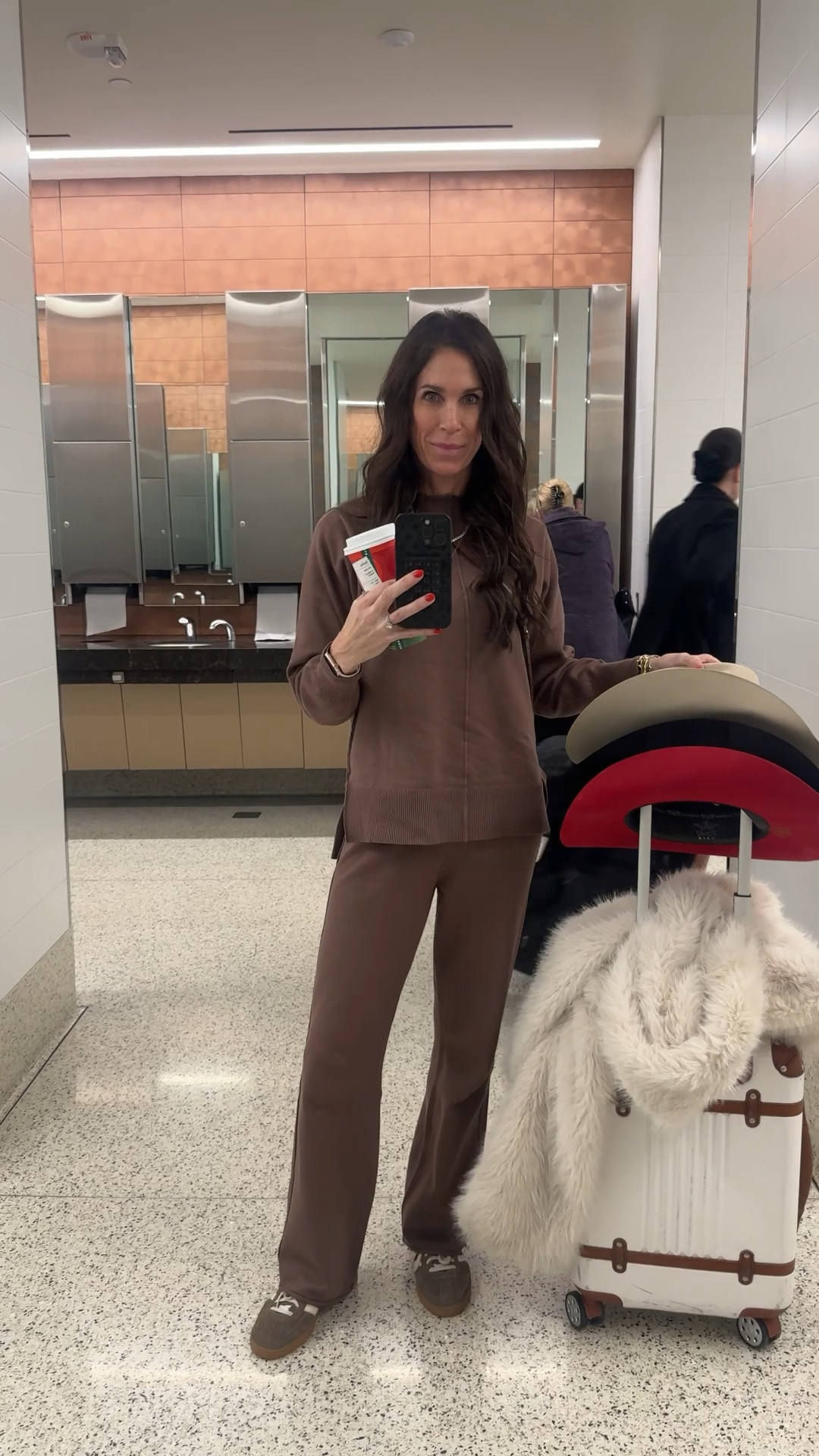 Airport outfit; cozy but chic

#LTKTravel #LTKOver40 #LTKootd