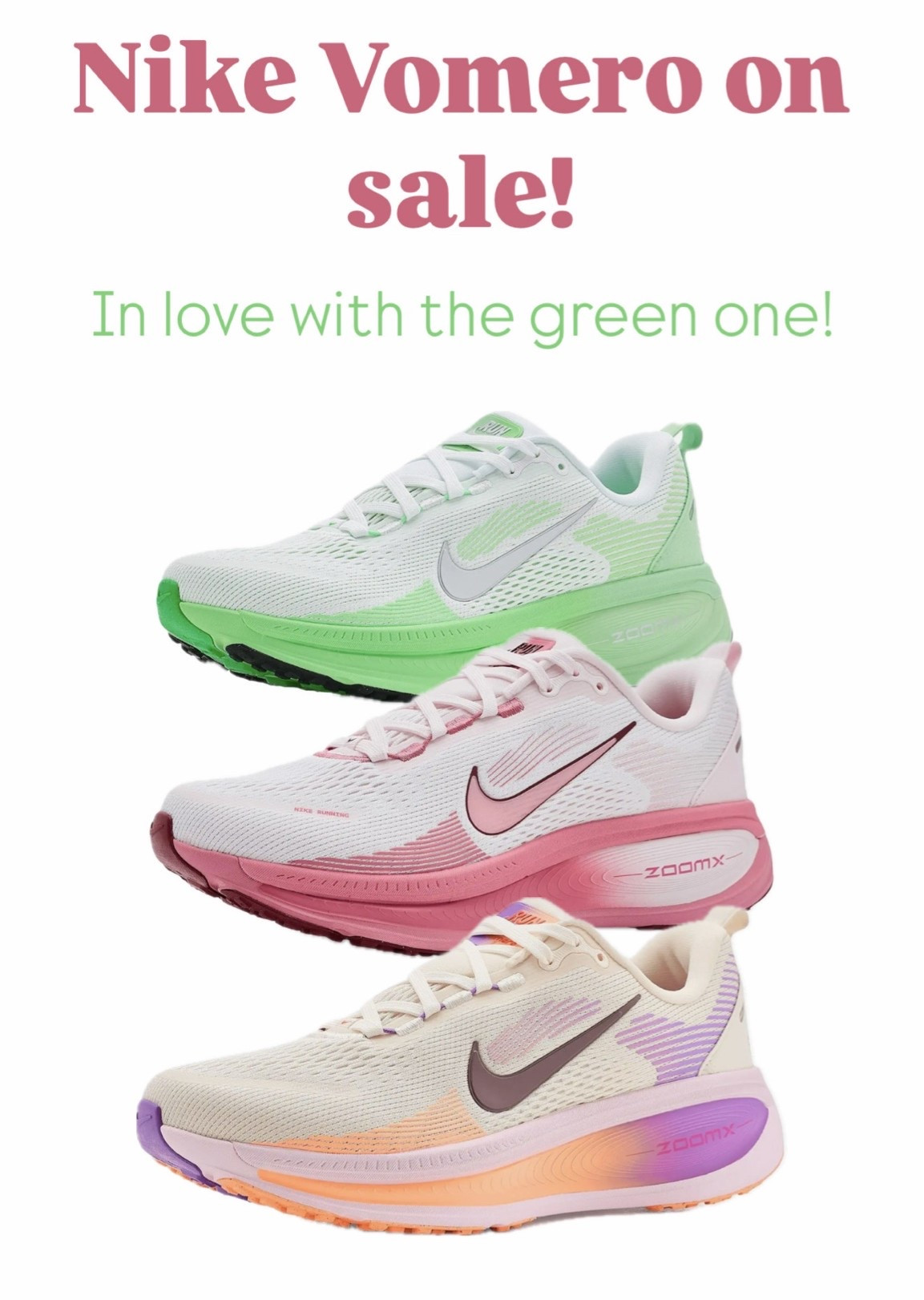 Nike vomero on sale!!!

#LTKSaleAlert #LTKfitnessgoals #LTKActive