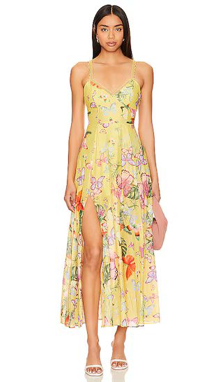 Iraso Dress in Yellow Borbo | Revolve Clothing (Global)