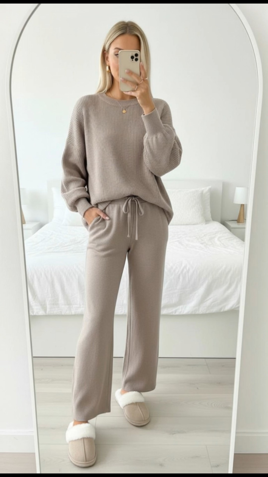 ✨ The soft knit set you’ll LIVE in this fall + winter ✨
This cozy matching lounge set is everything: buttery-soft knit, relaxed fit, chic neutral tone, and that effortless minimalist aesthetic we all love. Perfect for work from home outfits, school drop-off style, travel day looks, or everyday mom outfits when you want to feel comfy but still look polished.
Pair it with cozy slippers, a crossbody bag, and simple gold jewelry for the ultimate elevated loungewear outfit. This is the kind of wardrobe staple you’ll reach for nonstop — seriously, SAVE THIS ✔️
Linked on LTK 🤎
#falloutfit #neutraloutfit #loungewearset #knitset #minimalstyle #everydayoutfit #momstyle #casualoutfitideas #comfortstyle #cozychic #stayathomeoutfit #ltkfallfashion #ltkcozy #ltkstyletip pajamas lounge set 

#LTKHoliday #LTKGiftGuide #LTKCyberWeek