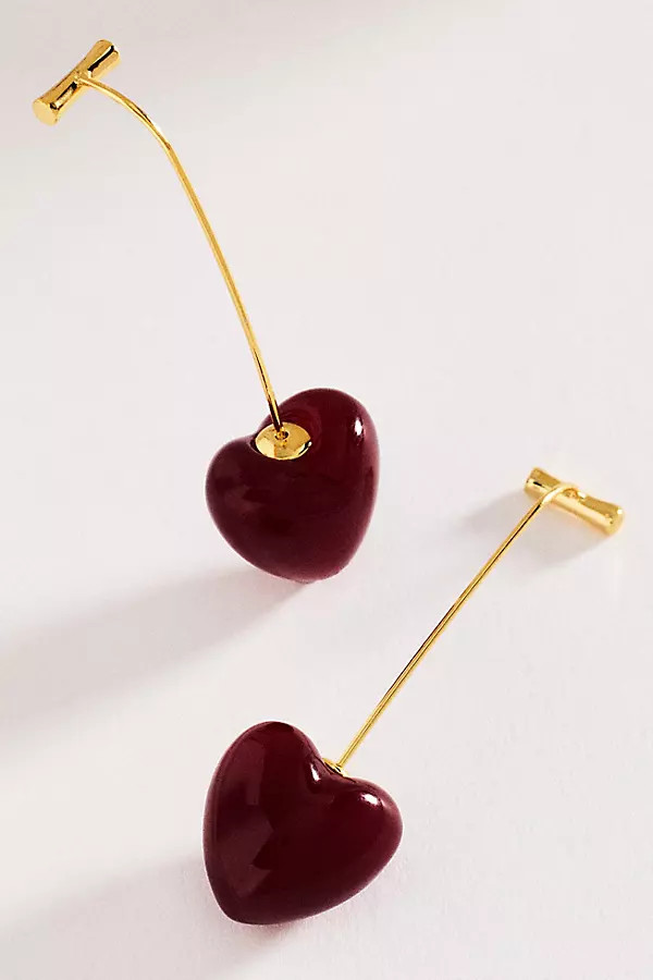 Icon Heart Drop Earrings | Anthropologie (US)