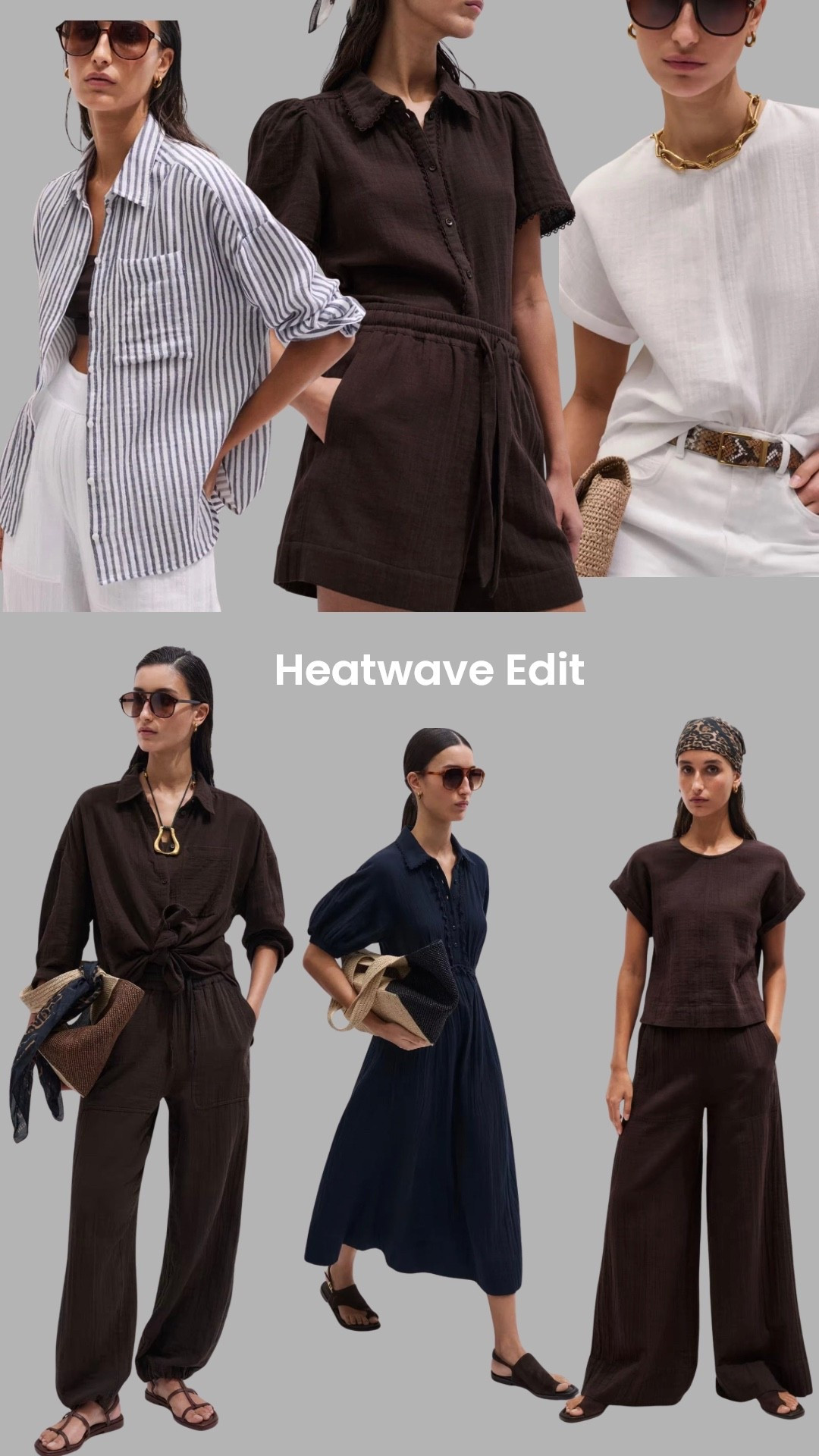 Beat the heat in this collection of  cool cotton cheesecloth pieces.

#LTKsummer #LTKuk