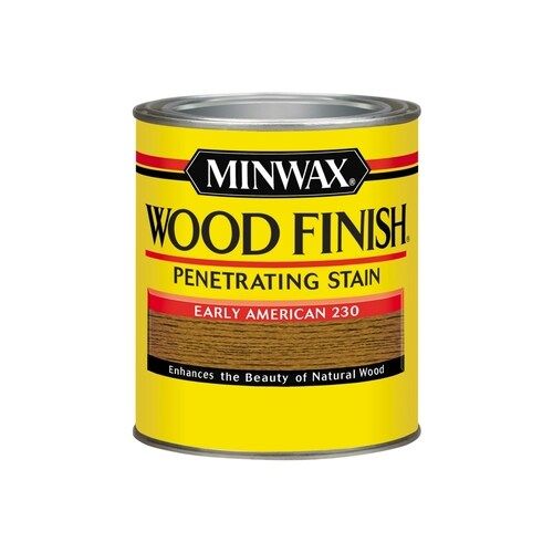 Minwax Wood Finish Oil-Based Stain Early American Oil-Based Interior Stain (Quart) | Lowe's