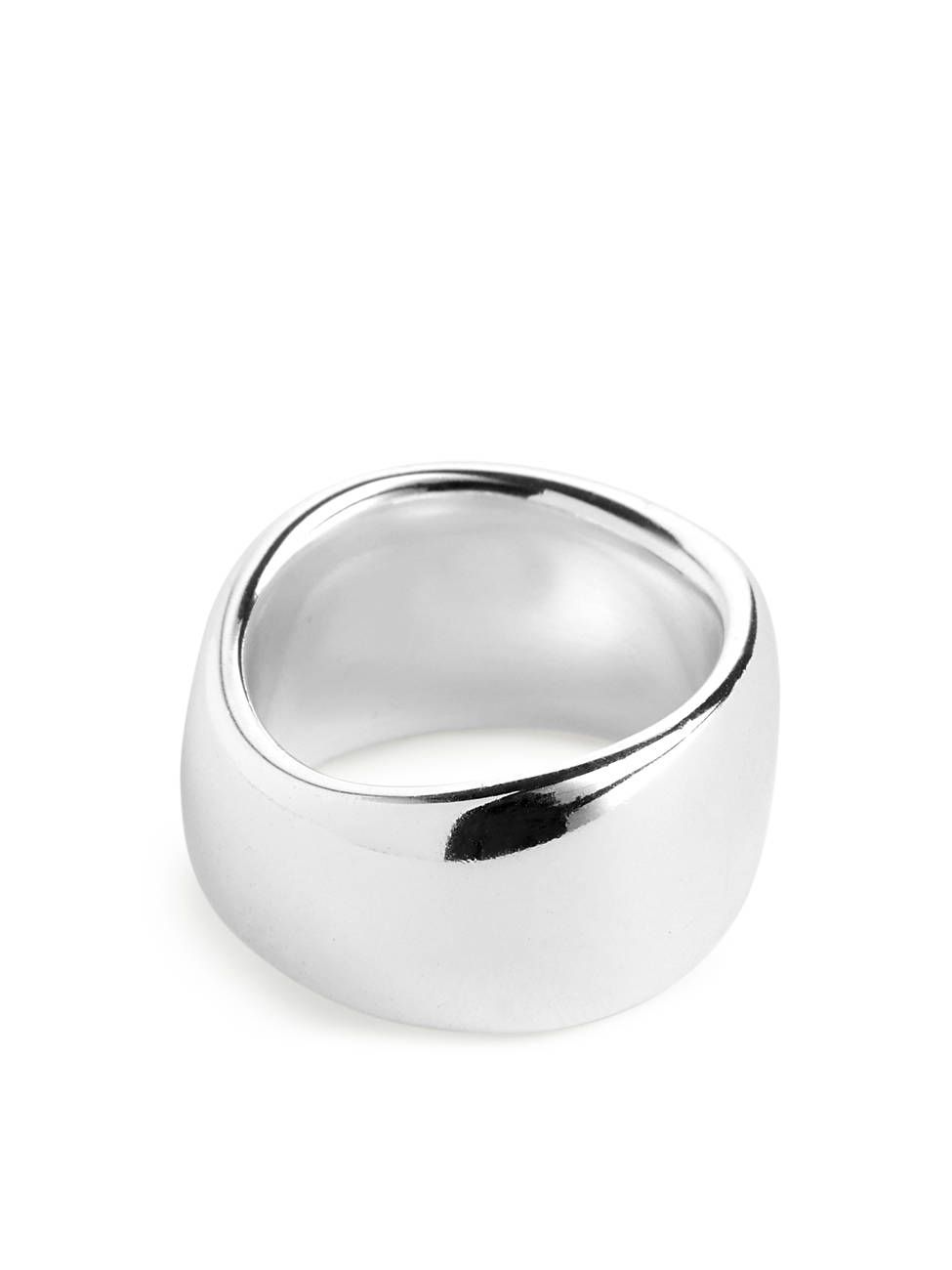 Chunky Silver-Plated Ring | ARKET (US&UK)