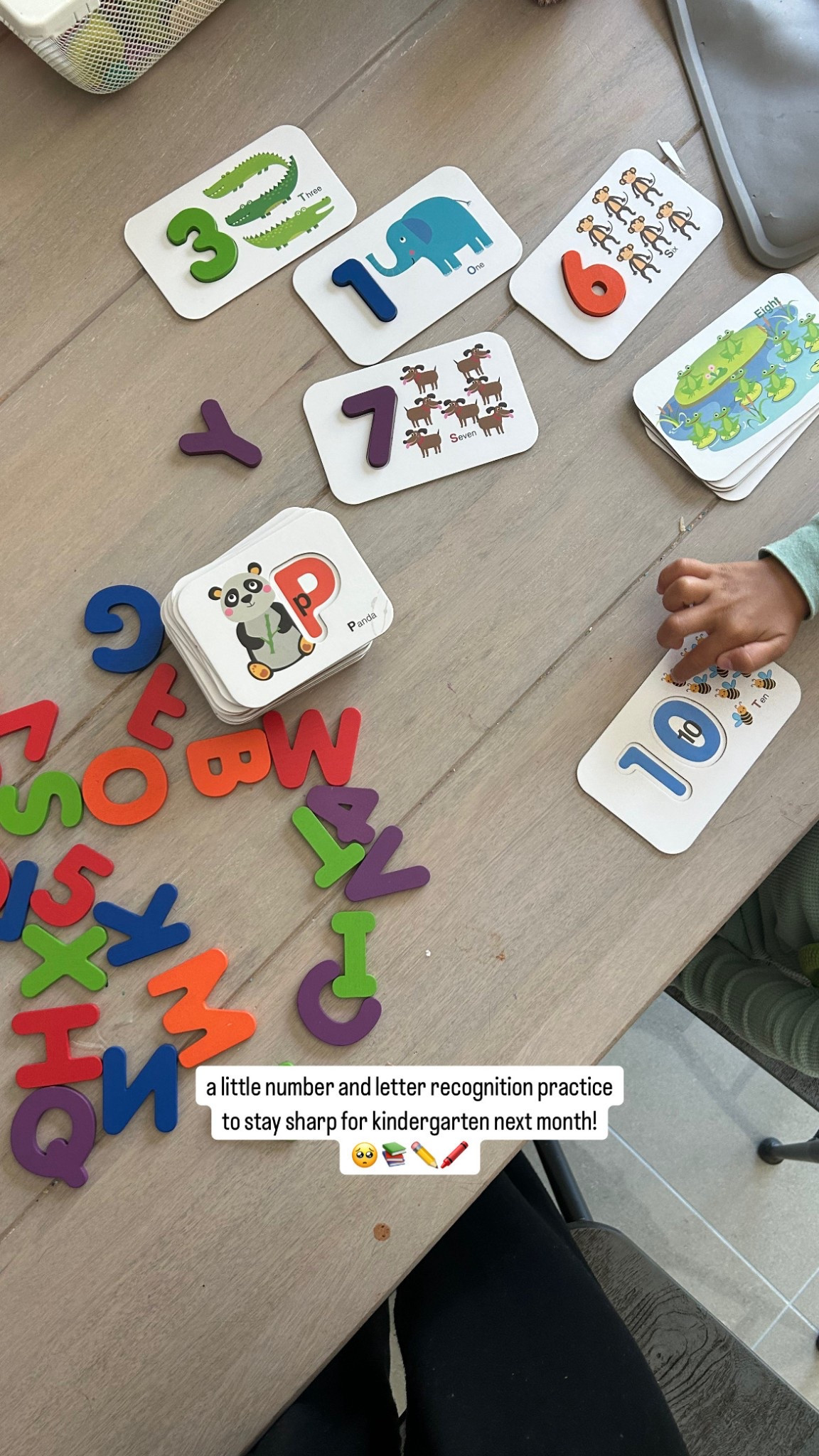 Kindergarten prep! I love this set from Amazon for letter and number recognition, counting, saying them out loud, etc etc. it’s cute! Linking a few other school prep favorites for pre-K! 

#LTKKids #LTKHome