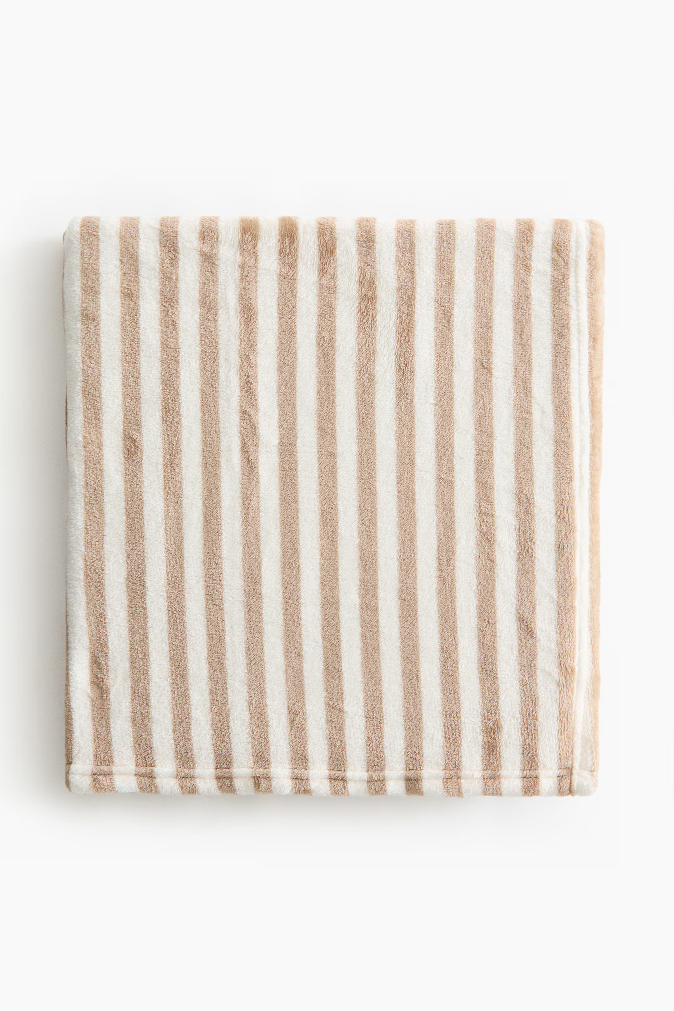 Striped Fleece Blanket | H&M (US + CA)