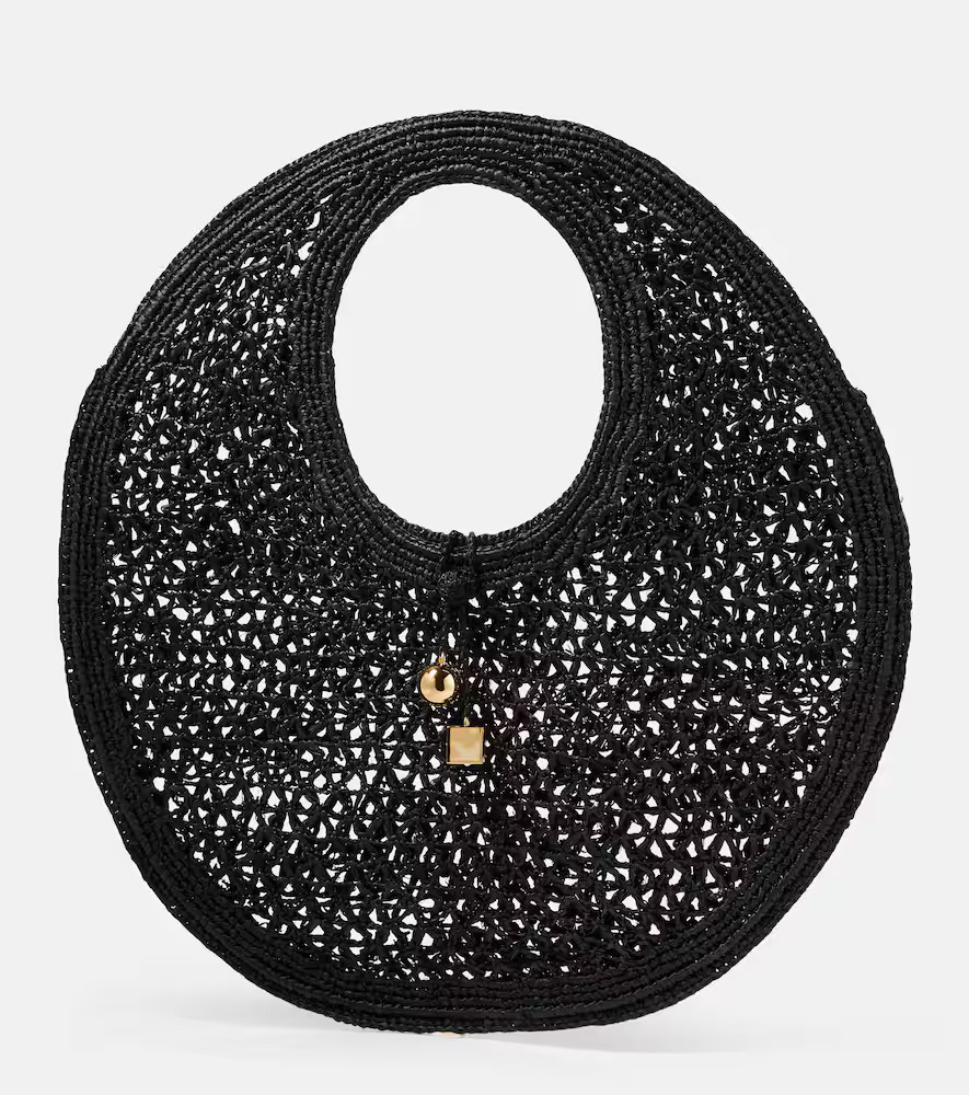 Jacquemus Le Rond Spiaggia raffia tote bag | Mytheresa (DACH)