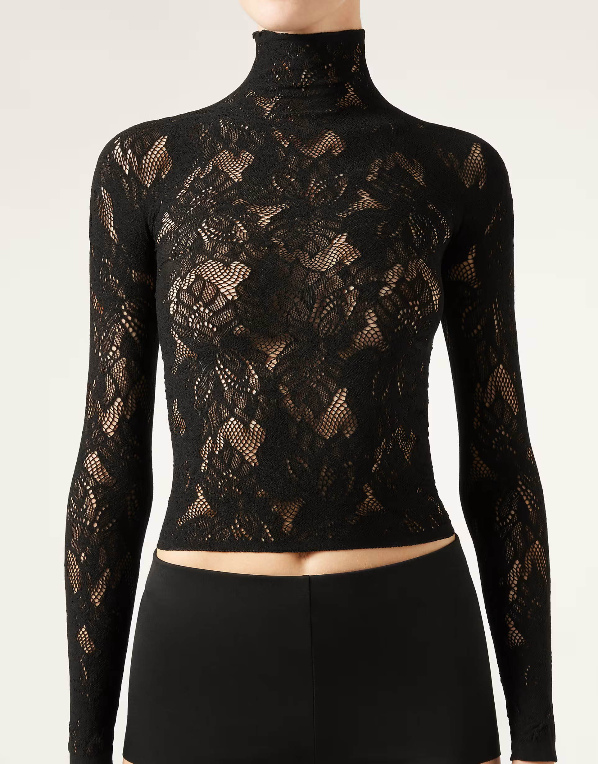 Calzedonia Floral lace top in black | ASOS (Global)