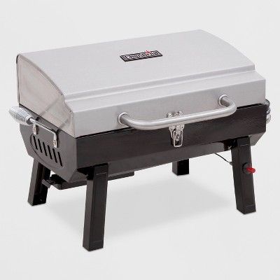 Char-Broil Deluxe Tabletop 10,000 BTU Gas Grill 465640214 - Gray | Target