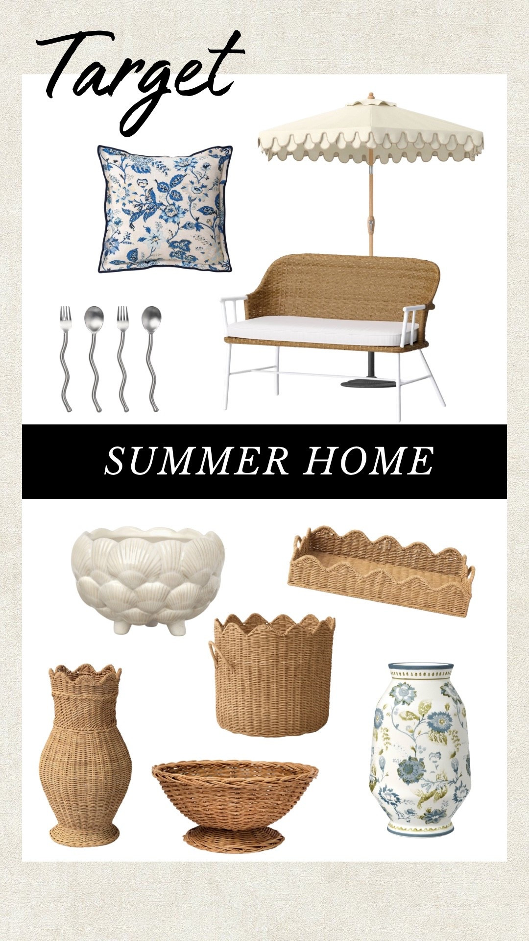 Target summer home decor finds!

#LTKSeasonal #LTKHome