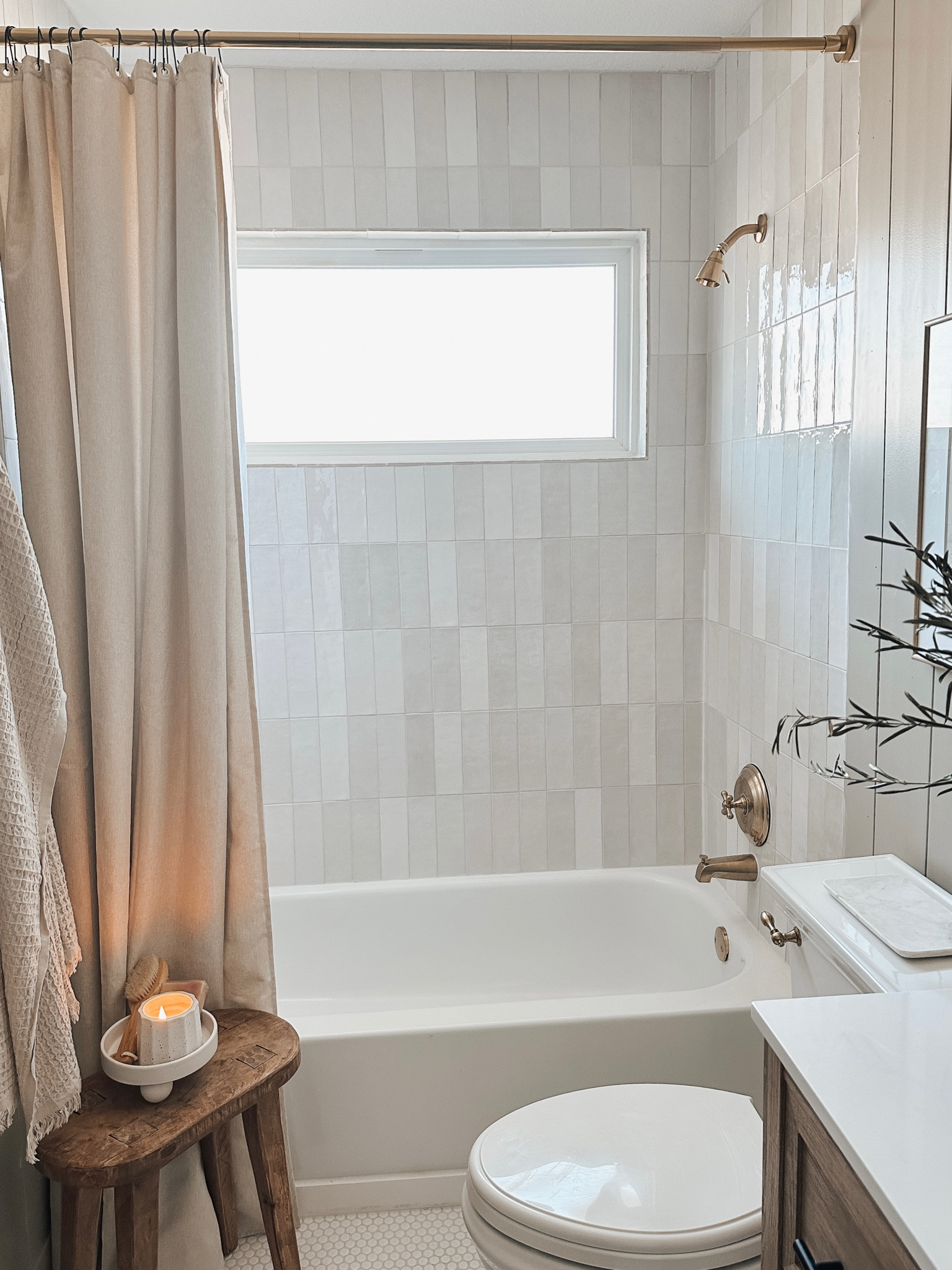 My XL Amazon shower curtain was a game changer in the guest bath - the extra length mimics a regular curtain and makes the room feel so much more elevated 😍

#LTKfindsunder50 #LTKhome