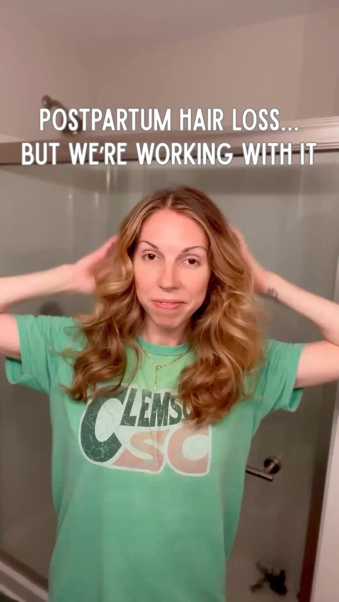 Postpartum hair loss hit me hard after I had Aiden.

I was already feeling self-conscious about it… and then the comments started.
People telling me I looked sick.
That I was too skinny / needed to gain weight. 
That I should stop breastfeeding.

It stuck with me more than I’d like to admit.

This time around after having Philip, I decided to be proactive instead of anxious about it.

I started taking collagen about a year ago and used a thickening serum throughout my pregnancy to help support my hair before postpartum even started.

And when the thinning spots show up?
A little part switch and curling my hair works wonders.

Mom life teaches you a lot… but one of the biggest lessons for me has been learning not to let other people’s opinions define how I feel about myself.

If you’re going through postpartum hair loss too… you’re not alone 🤍

#postpartumhairloss #momlife #postpartumbody #momconfidence #postpartumjourney

#LTKmomlife #LTKBaby #LTKselfcare