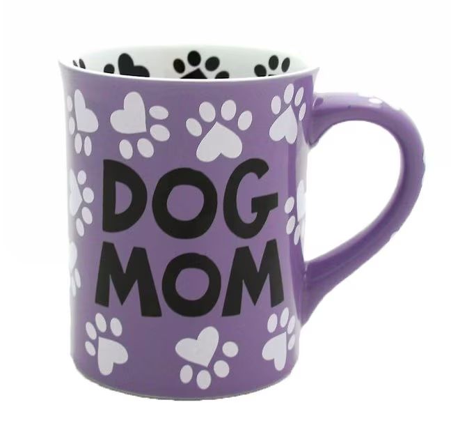Our Name is Mud "Dog Mom" Coffee Mug, 16-oz | Chewy.com