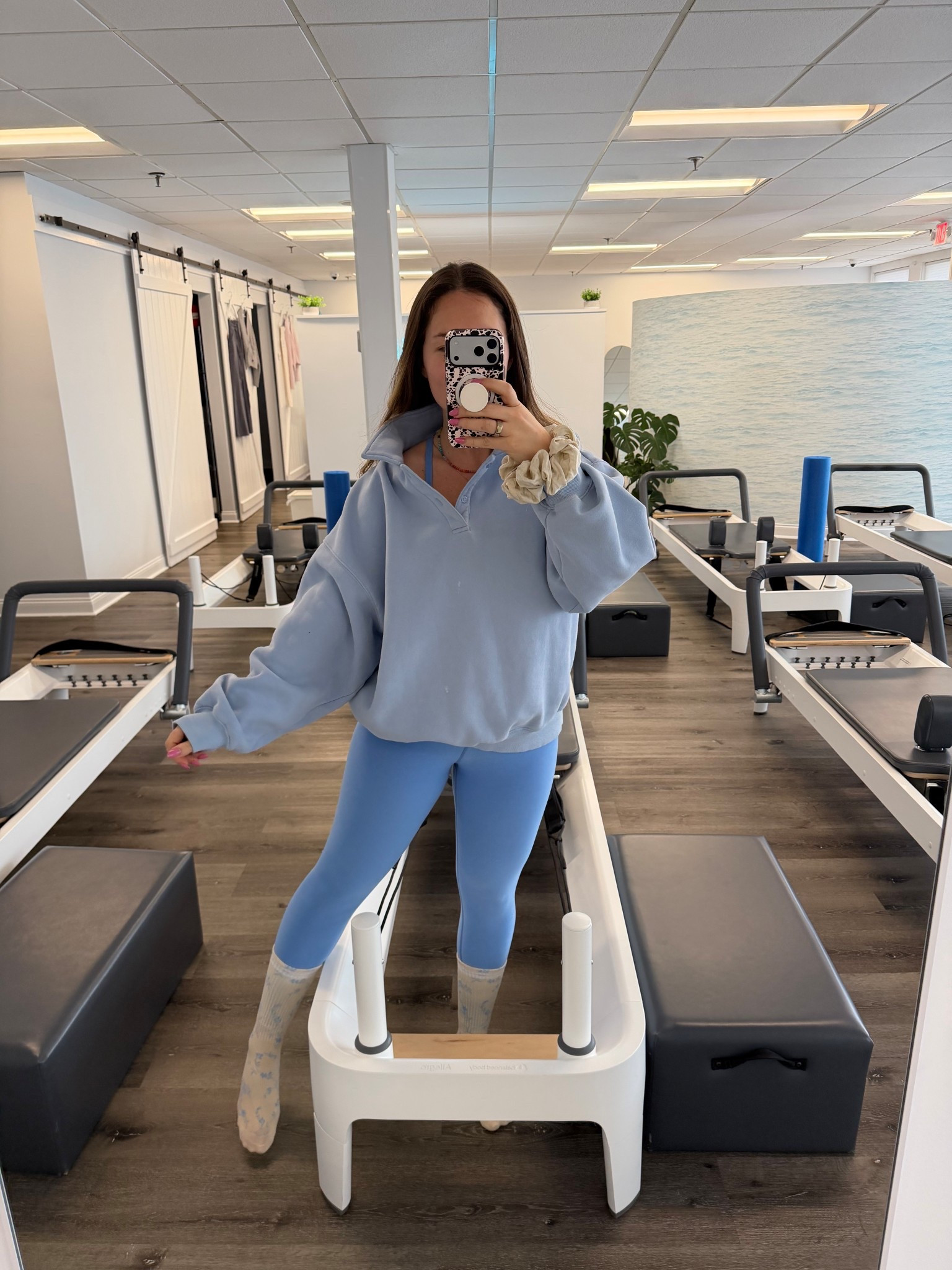 in the M/L sweatshirt but could also size down 🩵🩵🩵

#LTKdayinmylife #LTKmomlife #LTKfitnessgoals