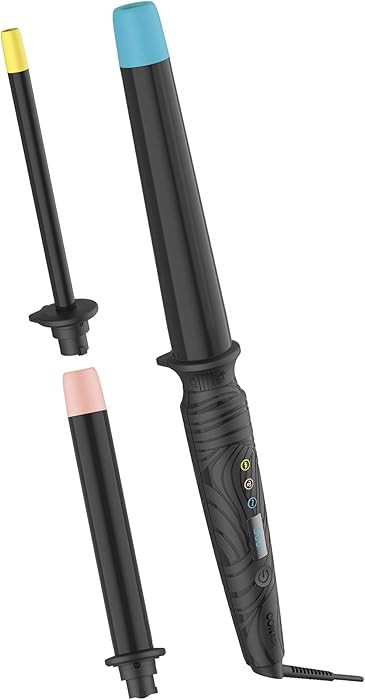 Conair The Curl Collective 3-in-1 Ceramic Curling Wand, 3 Interchangeable Barrels Designed to Cre... | Amazon (US)