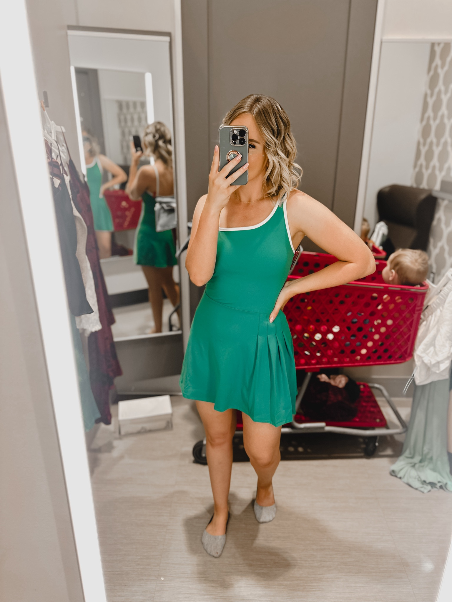 Target Active Dress - true to size, has shorts with pockets underneath 

Mom style styles mom ootd / fashion / fall fashion 2024 outfit outfits / teacher teachers office dress dresses church modest affordable teacher outfits find finds target Amazon target haul striped sweater jeans mid rise black heels comfortable work office top dressy faux silk casual work satin layers basic basics tank spaghetti strap black tie back date night striped orange Halloween clearance red floral polka dot slip dress black lace green activewear 

#LTKStyleTip #LTKFindsUnder50 #LTKActive