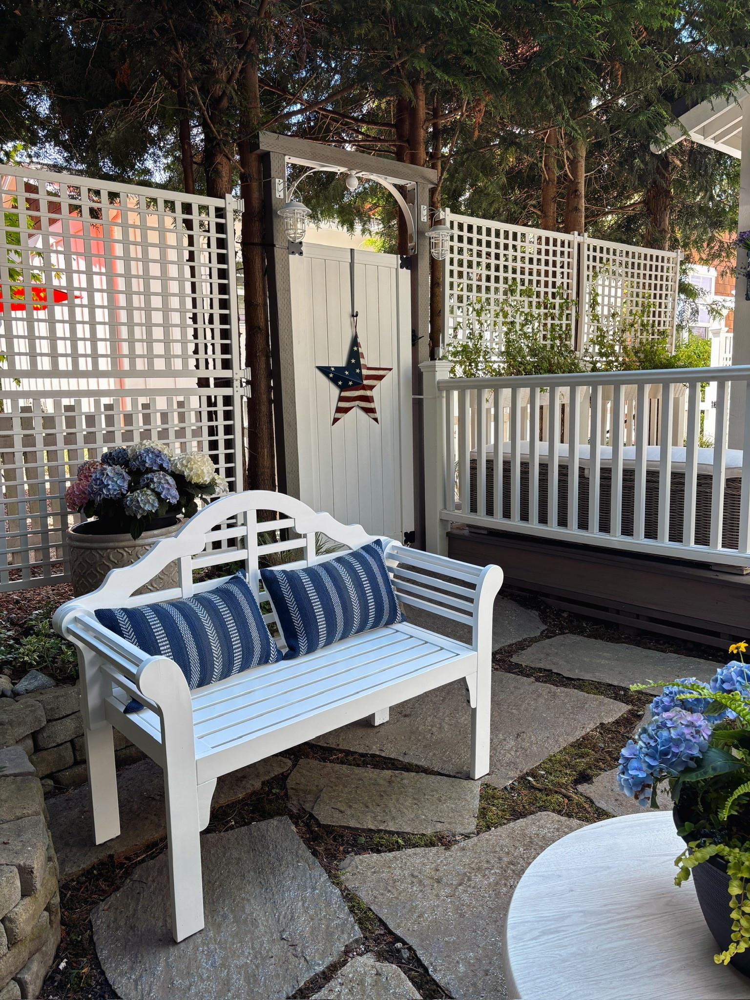 I’m in love with our charming new folding bench from @wayfair — it was on budget, adds a place to sit even in a tiny garden, it’s flexible and folds up easily for the off-season, and best of all, brings a delightful touch of classic English style to our little NW coastal backyard. #wayfair #ad #wayfairpartner

#LTKHome #LTKSaleAlert #LTKSeasonal
