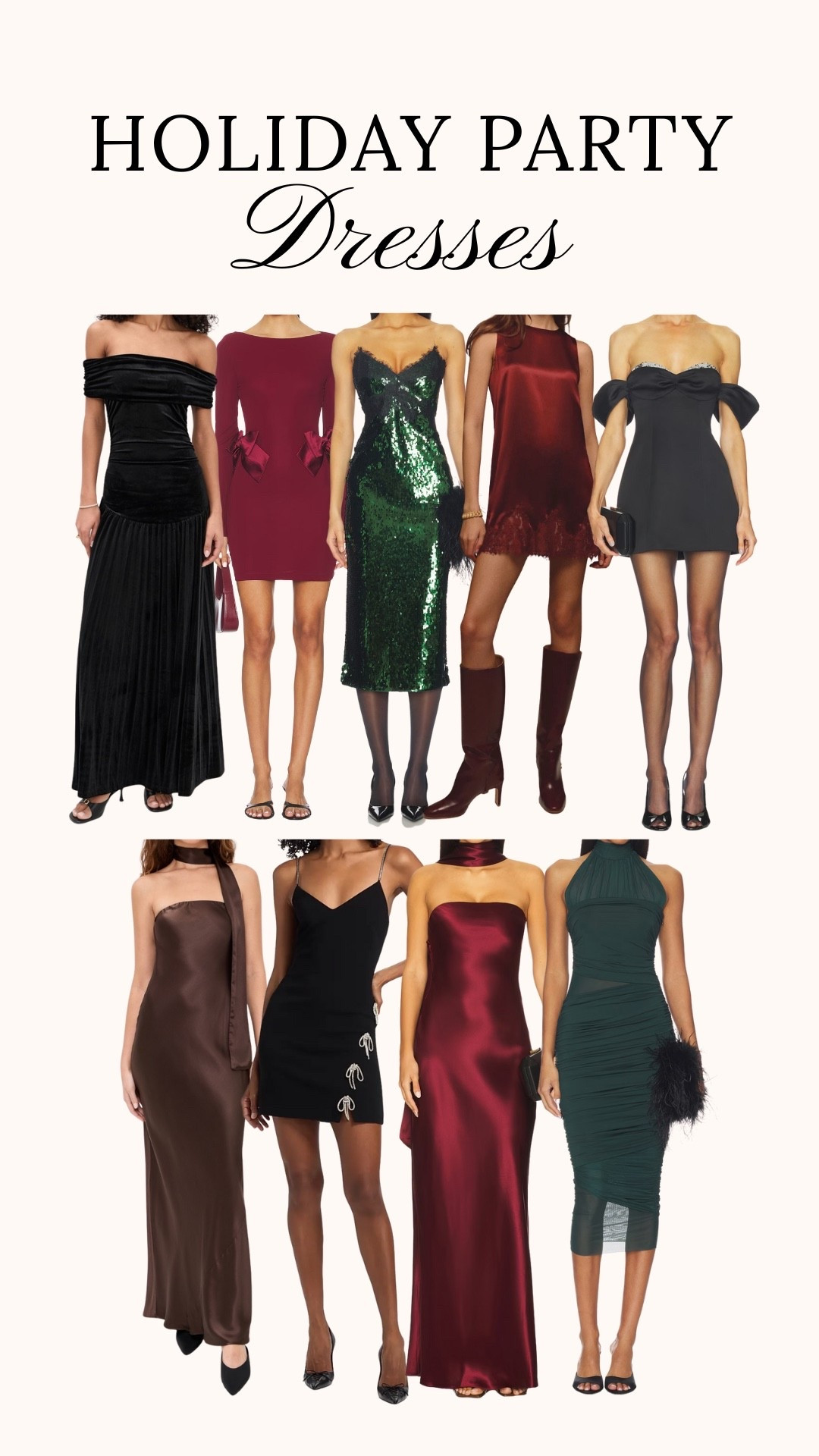 Holiday party dresses I love! 

#LTKSeasonal #LTKHoliday #LTKGiftGuide