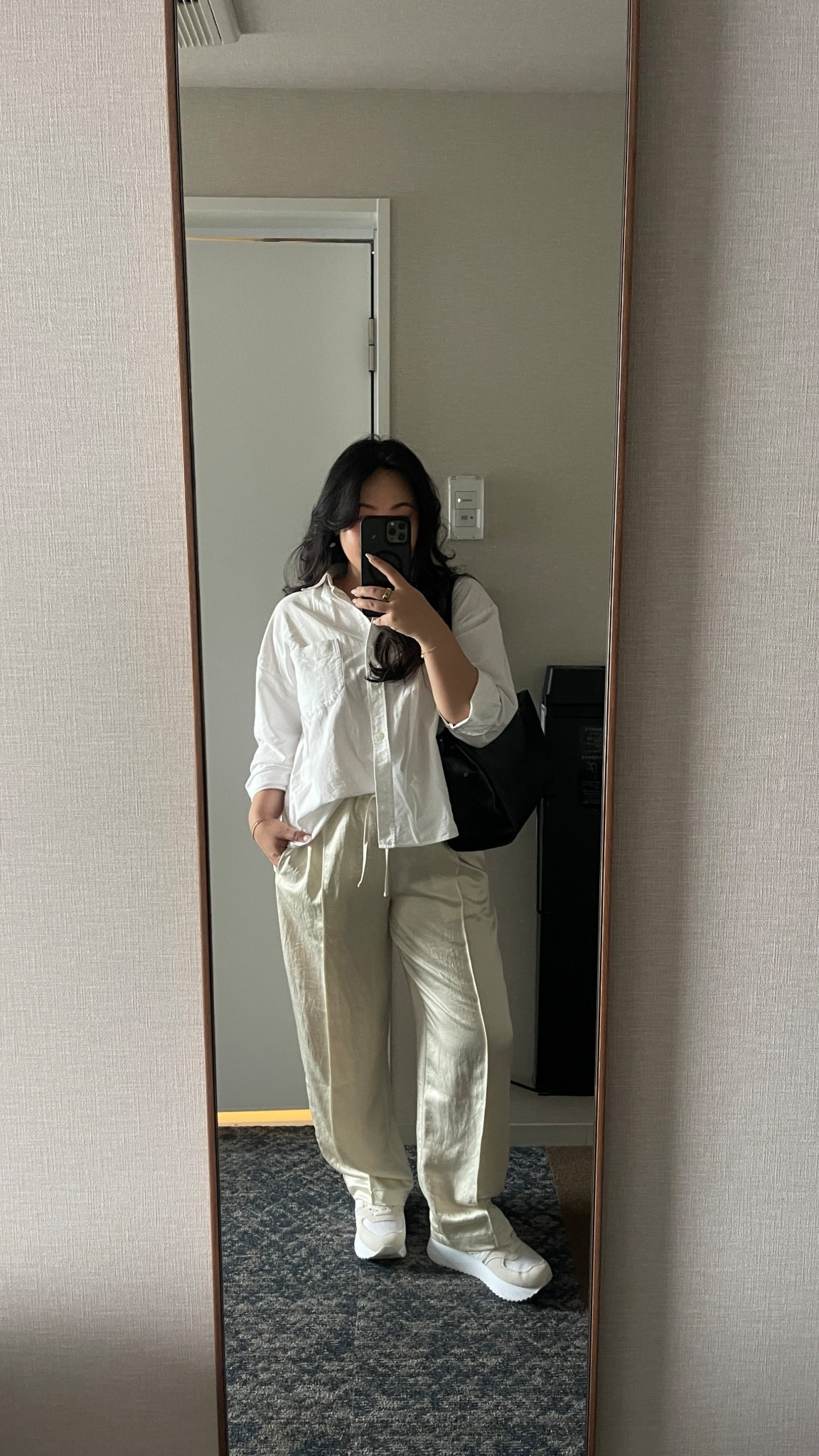 Tokyo OOTD madewel satin pants 

#LTKStyleTip #LTKTravel
