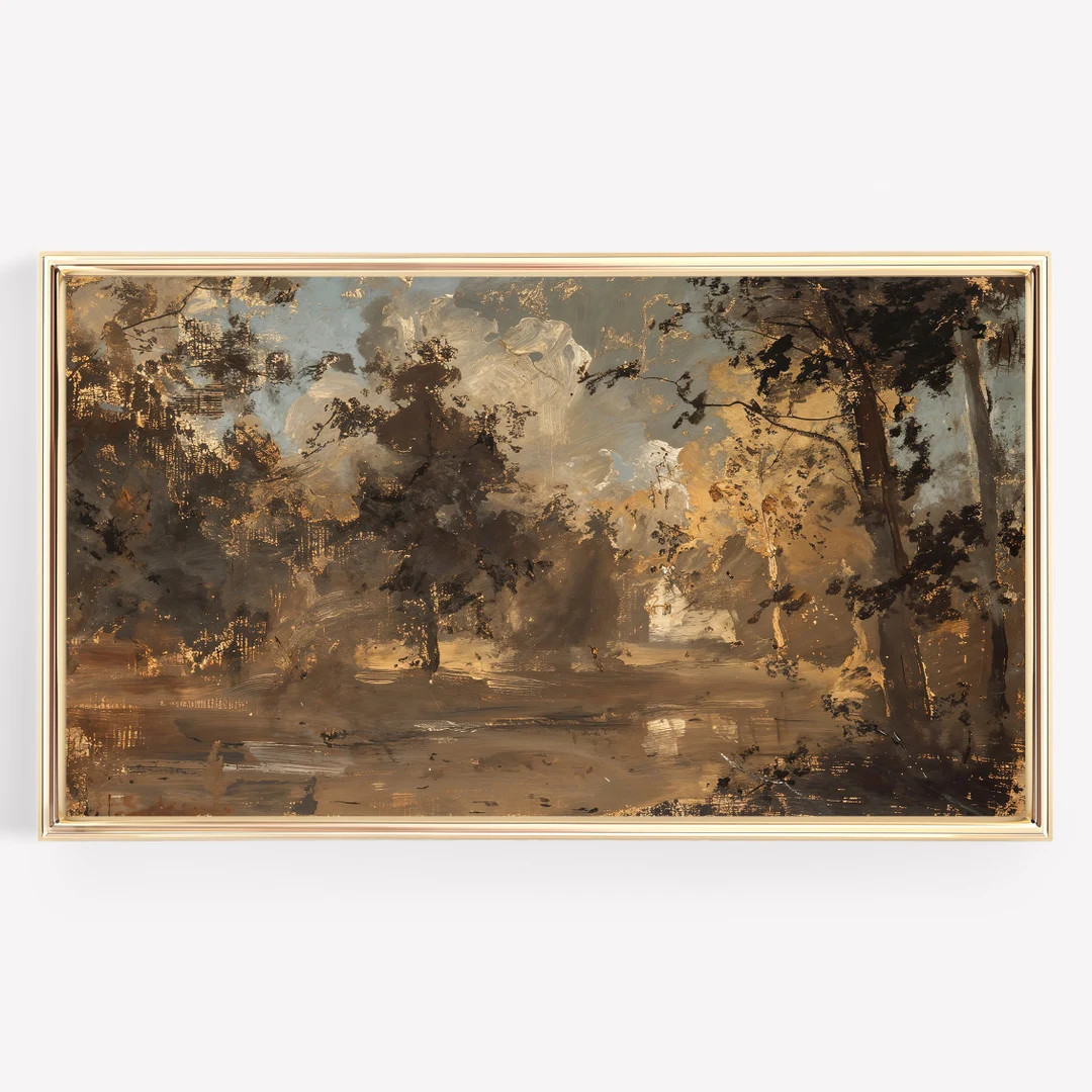 Autumn Frame Tv Art, Fall Landscape, Art for Tv - Etsy | Etsy (US)
