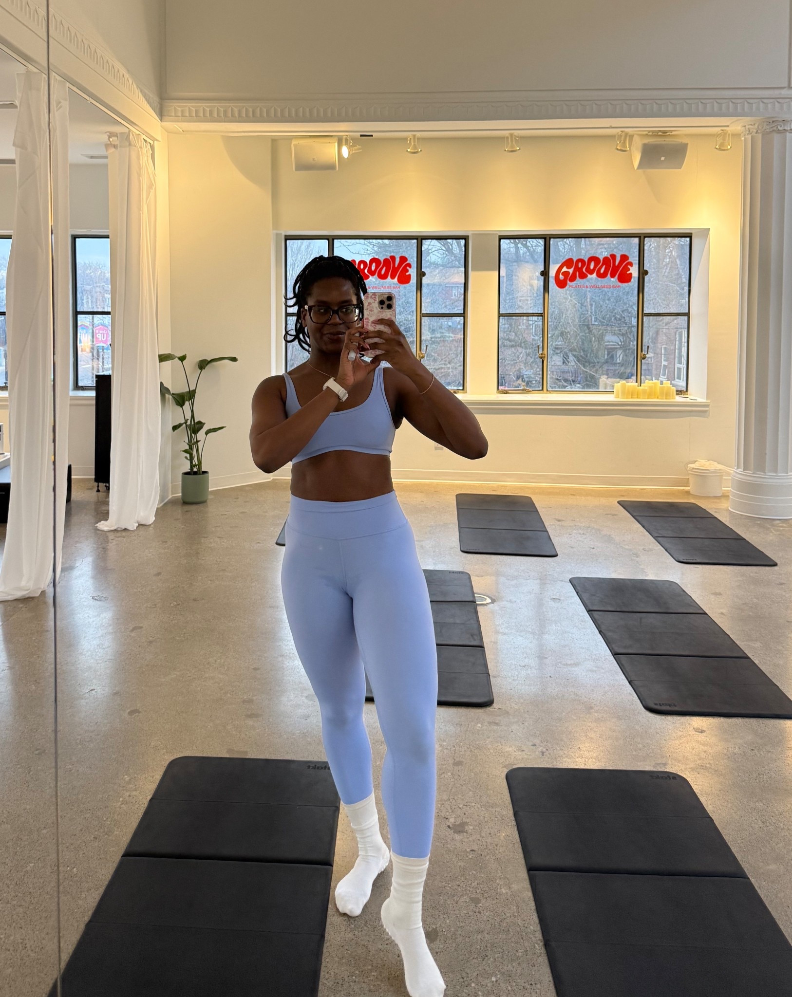Pilates Outfit, Blue, Summer, Sports Bra, Leggings

#LTKsummer #LTKcanada #LTKfitness
