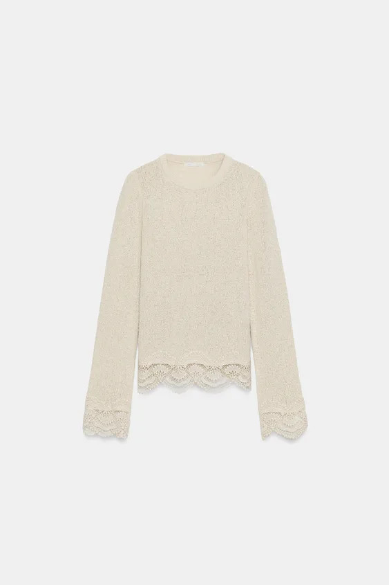 LACE TOP | Zara US