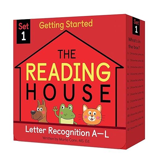 The Reading House Set 1: Letter Recognition A-L | Amazon (US)